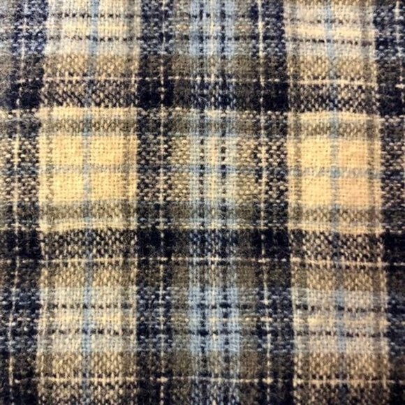 Vintage Arrow Plaid Flannel Mens M Used Wool Blend - Picture 6 of 8
